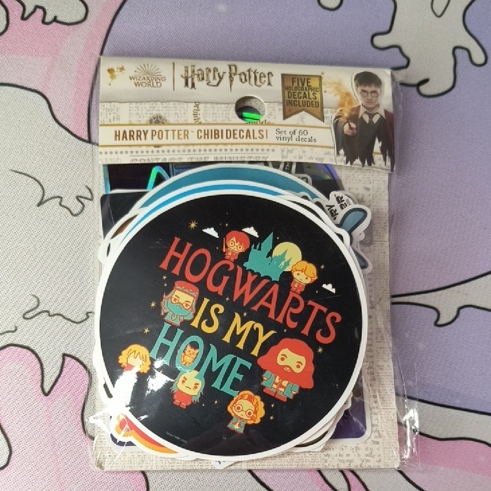 Harry Potter 60 Pc Decals Set